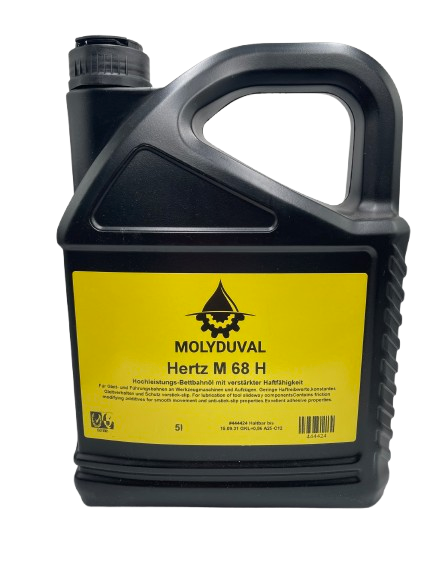 Molyduval Hertz M 68 H - Gleit- und Bettbahnöl (ISO VG 68) im 5Lt/Kanister