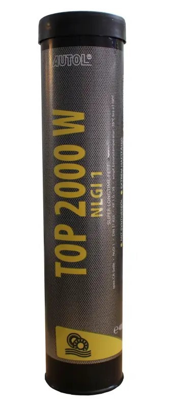 AUTOL Top 2000 W - Weiches Super-Longtime-Fett in 400gr/Kartusche