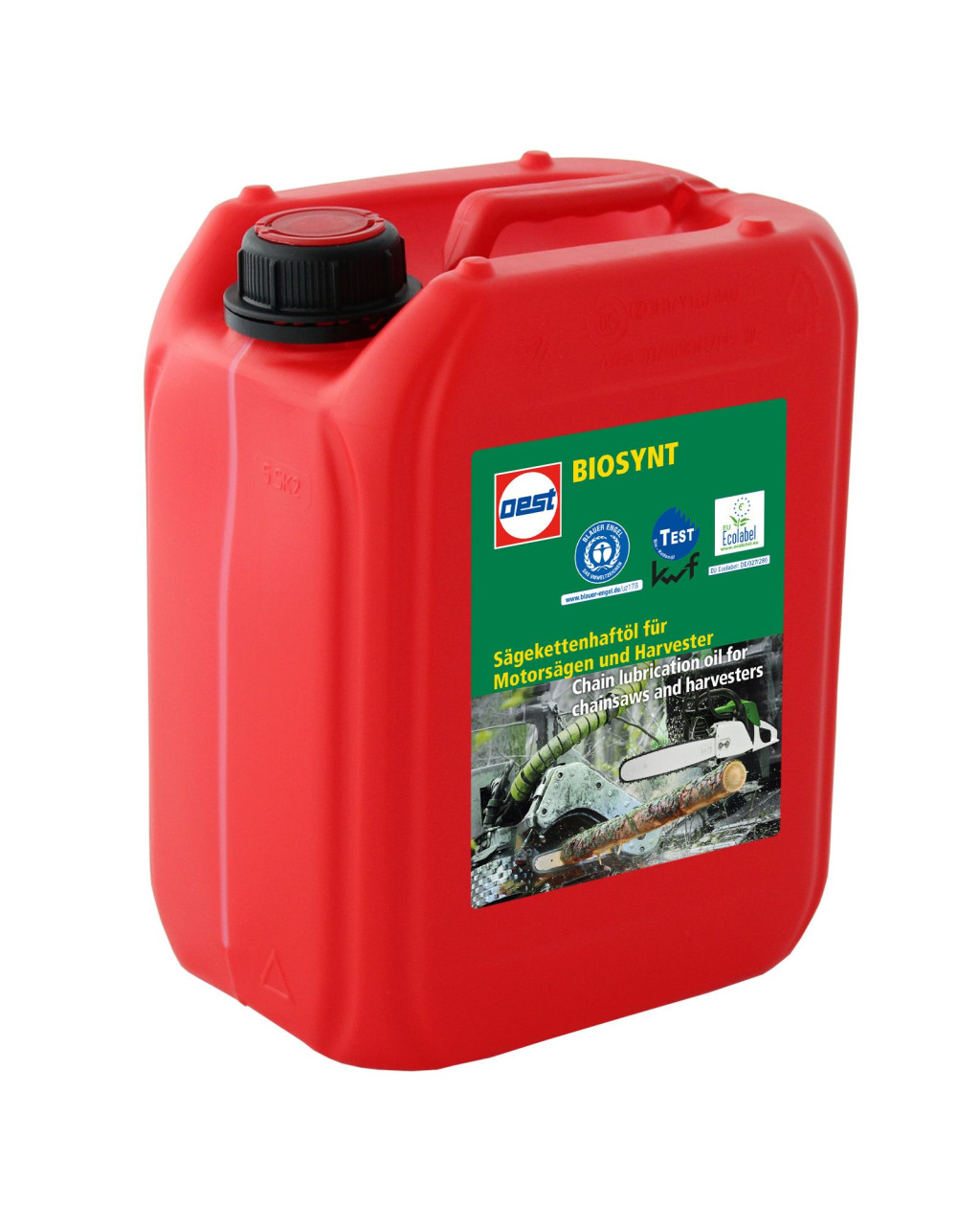 Oest Biosynt Sägekettenhaftöl für Motorsägen und Harvestern im 4 x 5lt/Kanister