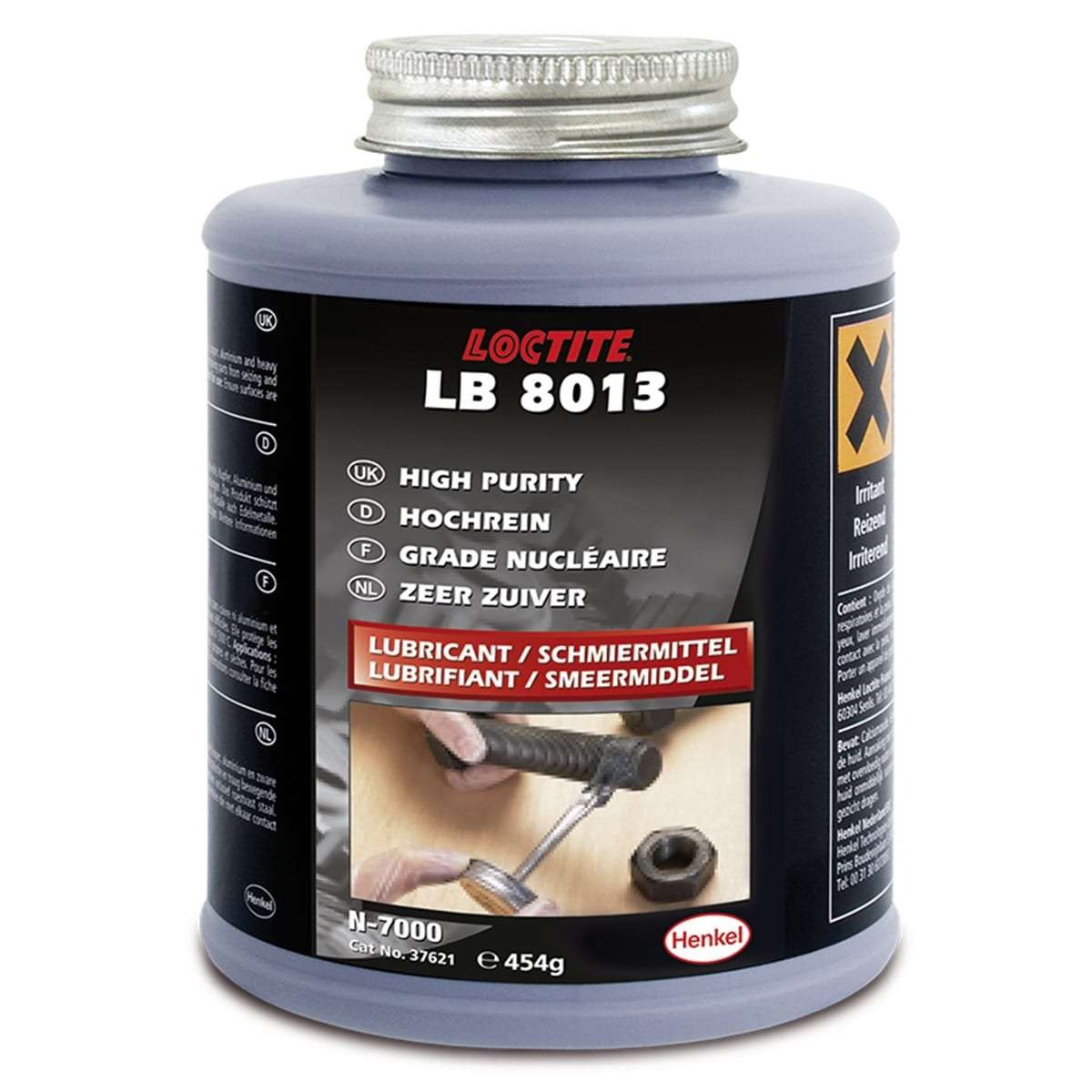 Anti-Seize Schmierstoff Metallfrei - LOCTITE LB 8013 in 453gr/Pinseldose