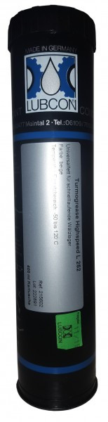 Turmogrease Highspeed L 252 – Hochgeschwindigkeits-Spindellagerfett in 400gr/Kartusche