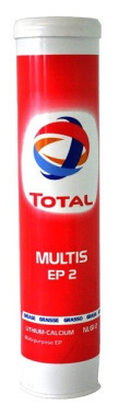 Total Multis EP 2 Mehrzweckfett auf Lithium/Calcium-Basis in 400g/Kartusche