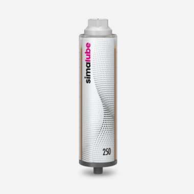 Simalube Schmierstoffgeber SL00 - 250ml - leer zum Selberbefüllen mit Fett