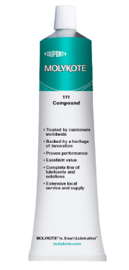 MOLYKOTE 111 Compound - Ventil-Schmier- und Dichtmittel - 100 g Tube