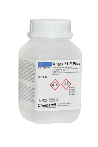 Antox-Beizpaste Typ 71 E, farblos im 2kg Gebinde