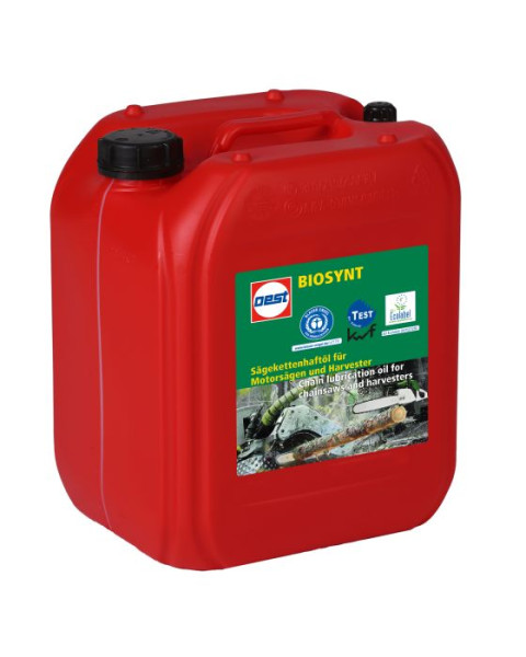 Oest Biosynt Sägekettenhaftöl für Motorsägen und Harvestern im 20lt/Kanister