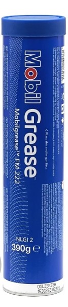 Mobilgrease FM 222 • Lebensmittel-Mehrzweckfett NSF H1 • 390g Kartusche