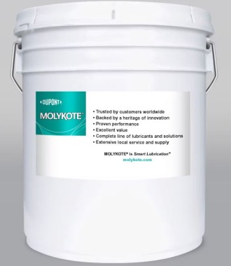 MOLYKOTE 1122 Synthetisches Fett mit Feststoffschmierstoffen in 25kg Kessel
