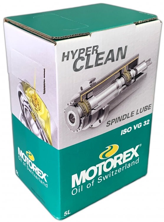 Motorex Spindle Lube ISO VG 32 - Spindelöl Hyperclean im 5 Liter Bag-in-Box