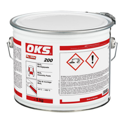 OKS 200 - MoS₂-Montagepaste im 5kg/Kessel