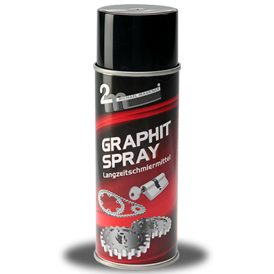Graphitspray Trocken, hitzebeständiges Schmiermittel Spraydose 400ml