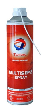 Total Multis EP 2 Mehrzweckfett auf Lithium/Calcium-Basis in 400ml/Spray
