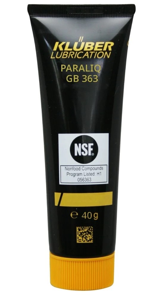 Klüber Paraliq GB 363 - Synthetisches Armaturenfett für Lebensmittel in 40gr/Tube