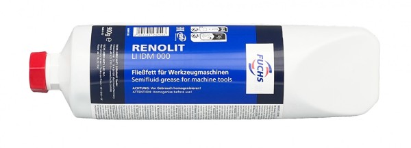 Fuchs Renolit LI IDM 000 - Lithium-Fliessfett für Werkzeugmaschinen in 1Lt/Tube