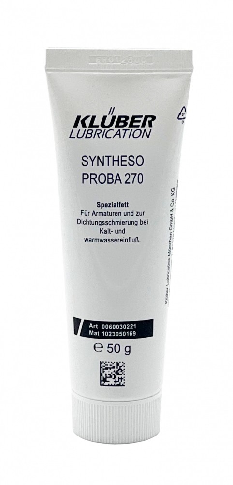 Klüber Syntheso PROBA 270 - Armaturen- und Gleitlagerfett - 50 g Tube