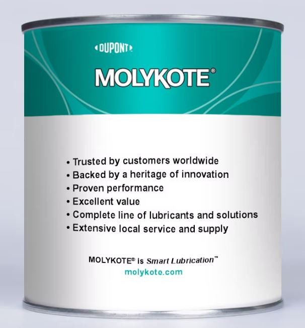 MOLYKOTE EM-50L Schmierfett für Kunststoffkomponenten in 1kg Dose