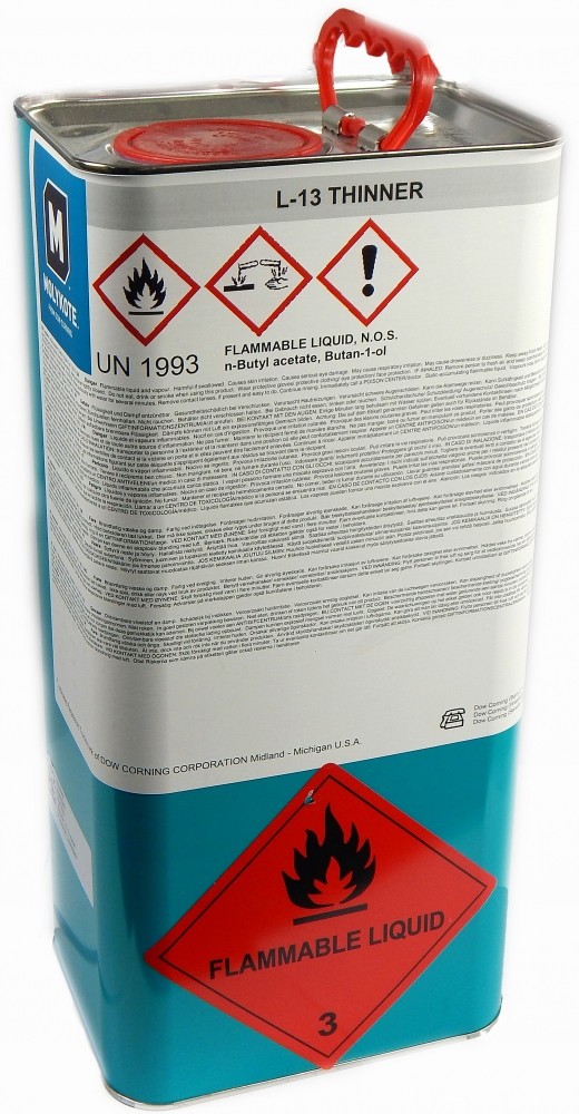 MOLYKOTE L-13 AFC THINNER - Verdünner auf Lösemittelbasis in 5 Lt/Kanne