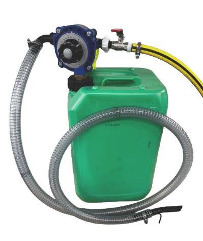 Kanister-Aufsatzmischgerät blueMix für 20 / 25 Liter Kanister | Kühlschmierstoff-Emulsion