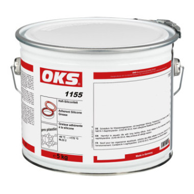 OKS 1155 - Haft-Silikonfett im 5kg/Hobbock