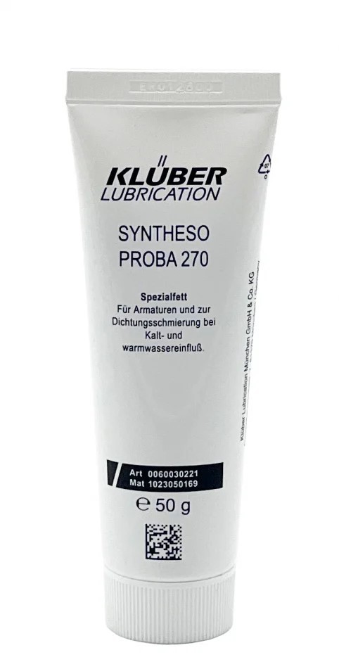 Klüber Syntheso PROBA 270 Armaturen- und Gleitlagerfett in 50gr/Tube