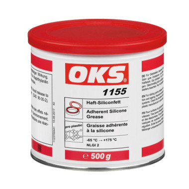 OKS 1155 - Haft-Silikonfett in 500gr/Dose
