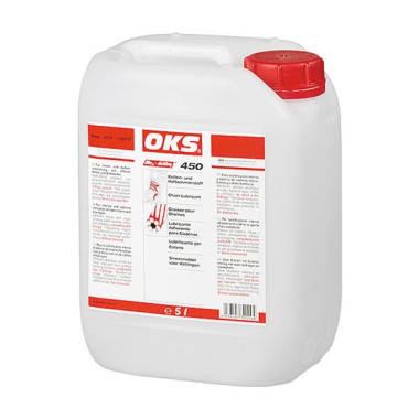 OKS 450 - Ketten- und Haftschmierstoff, transparent im 5L/Kanister