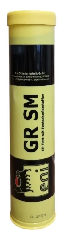 Agip GR SM Spezialschmierfett mit MoS2 · 400 gr. Kartusche