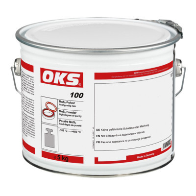 OKS 100 - MoS₂-Pulver, hochgradig rein in 5kg/Eimer