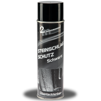 Steinschlagschutz schwarz überlackierbar in 500ml Spraydose