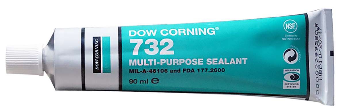 Dowsil 732 - Silikon-Kleb- und Dichtstoff transparent - 90 ml Tube