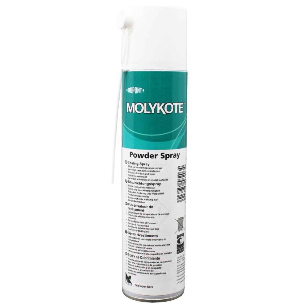MOLYKOTE Powder Spray – Festschmierstoff – 400 ml Spraydose