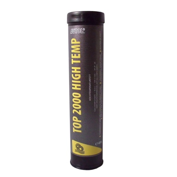 AUTOL Top 2000 HIGH Temp Universelles Hochtemperaturfett in 400gr Kartuschen