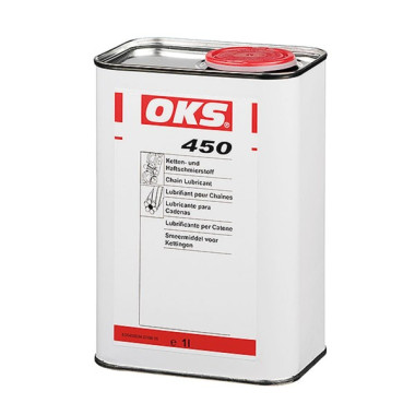 OKS 450 - Ketten- und Haftschmierstoff, transparent in 1L/Flasche