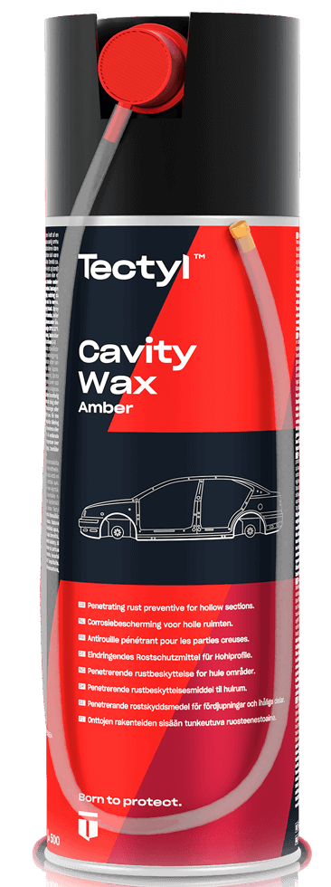 TECTYL Cavity Wax Amber in 500 ml Spraydose