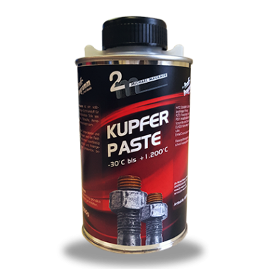 Kupferpaste - Schmiermittel bis +1.200°C in 500gr/Pinseldose