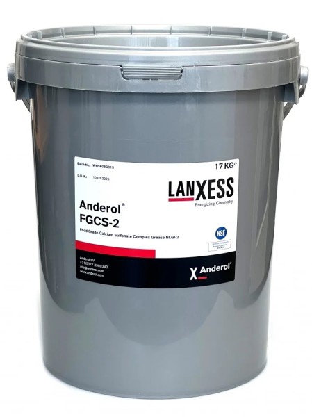 Anderol FGCS-2 - Lebensmittelechtes Schmierfett NSF H1 im 17kg/Eimer