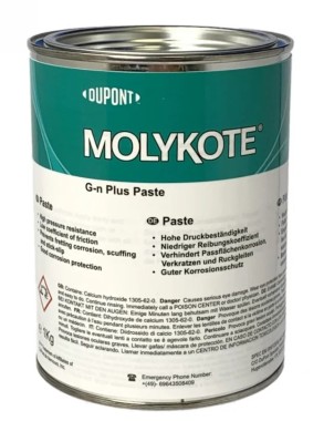 MOLYKOTE  G-N Plus - MoS₂ Montagepaste – Festschmierstoff – 1 kg Dose