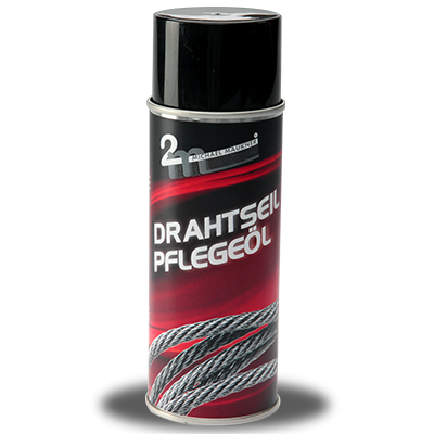 Drahtseilpflegeöl Langzeitkonservierung für alle Drahtseile Spraydose 400ml