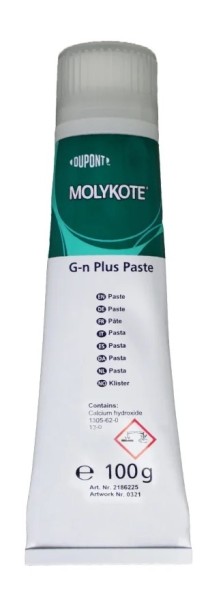 MOLYKOTE G-N Plus Paste | Montage- & Festschmierstoff mit MoS₂ in 10x100gr Tube
