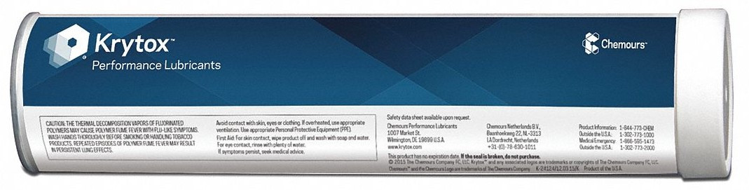 KRYTOX GPL 206 • Hochleistungsfett mit PFPE • 800gr Kartusche