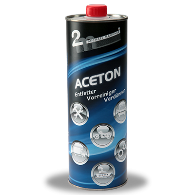 Aceton in 1 Liter Dose