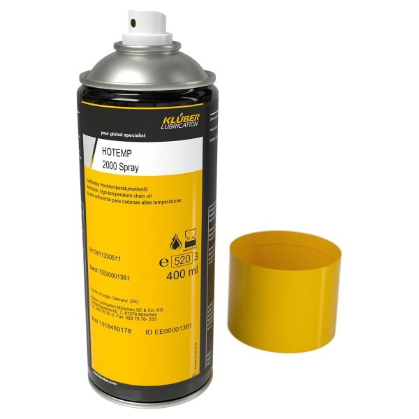 Klüber Hotemp 2000 Spray - Hochtemperatur-Schmieröl in 400ml/Dose
