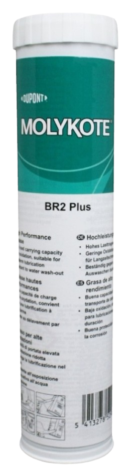 MOLYKOTE BR2 PLUS - Hochleistungsfett in 400 gr Kartusche
